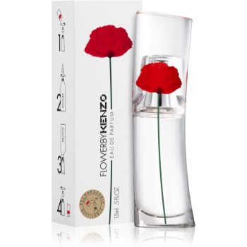 KENZO Flower by Kenzo Eau de Parfum reincarcabil pentru femei - imagine 3
